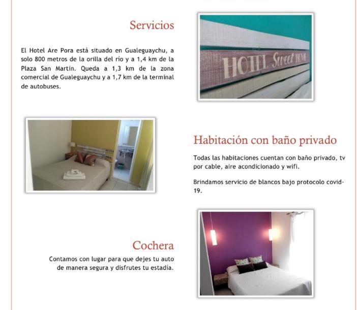 Hotel Are Pora Gualeguaychu Exterior photo